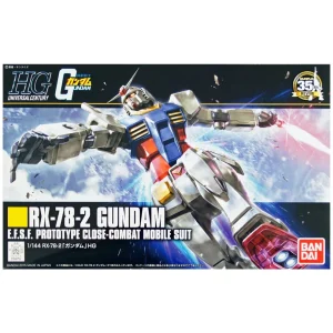 Gundam – Model Kit – High Grade – RX-78-2 Gundam – 1/144 Gundam – Model Kit – High Grade – RX-78-2 Gundam – 1/144