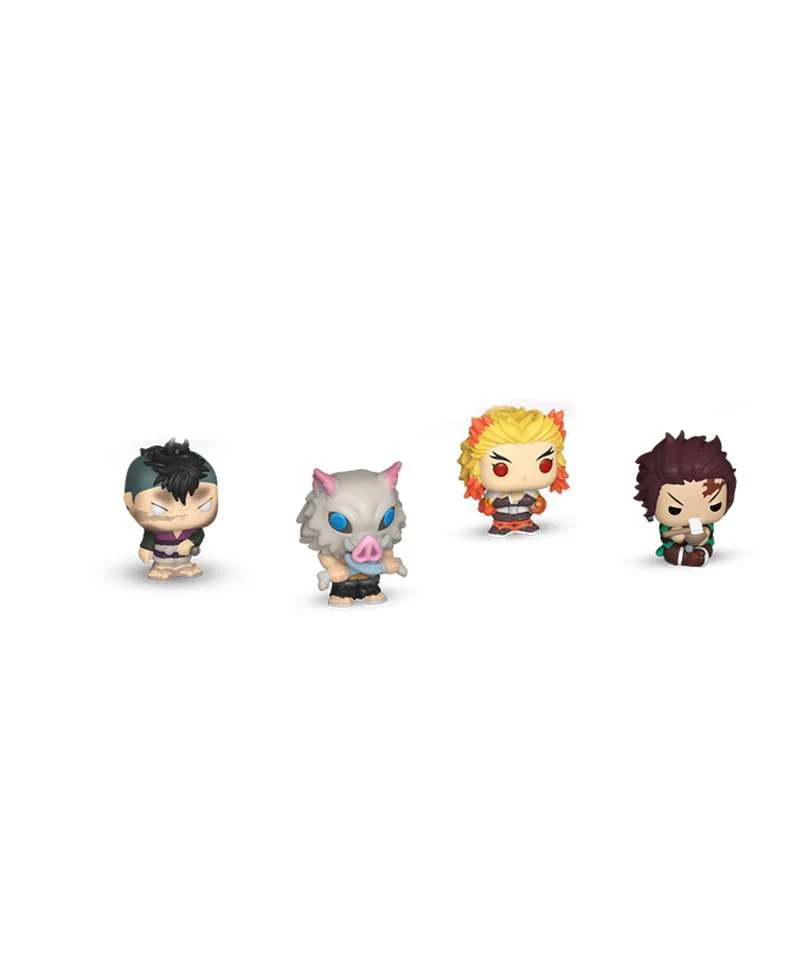 Inosuke Hashibira / Kyojuro Rengoku / Genya Shinazugawa / Scegli il tuo Bitty (4-Pack) - immagine 3