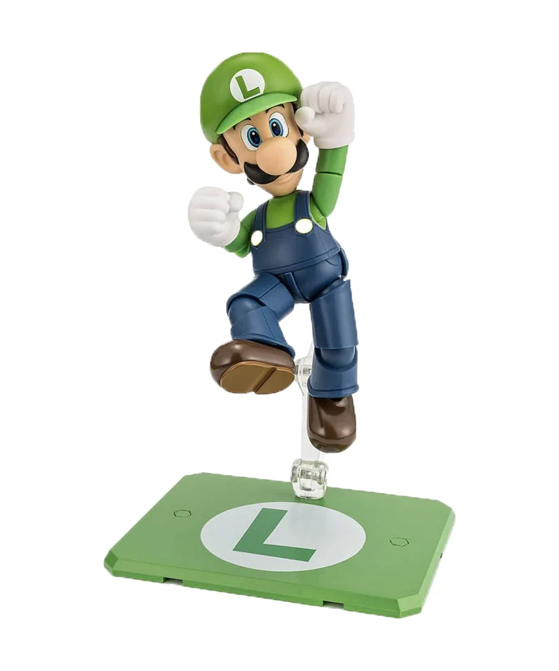 Super Mario - Luigi - Action Figure S.H. Figuarts 11 cm - immagine 2