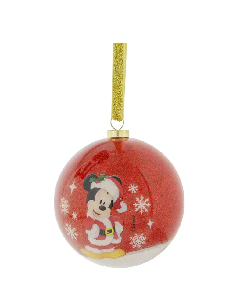 Mickey & Minnie - Set of 7 Xmas Baubles - immagine 2