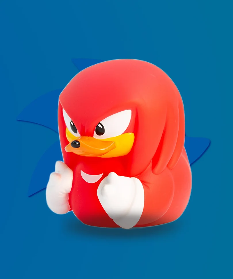Sonic The Hedgehog Knuckles TUBBZ Cosplaying Duck Collectible