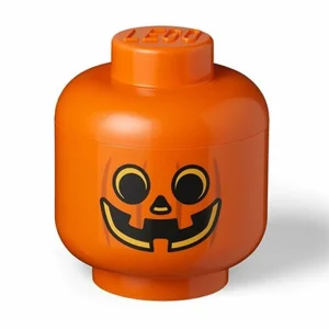 Contenitore LEGO Testa Zucca di Halloween Large Contenitore LEGO Testa Zucca di Halloween Large