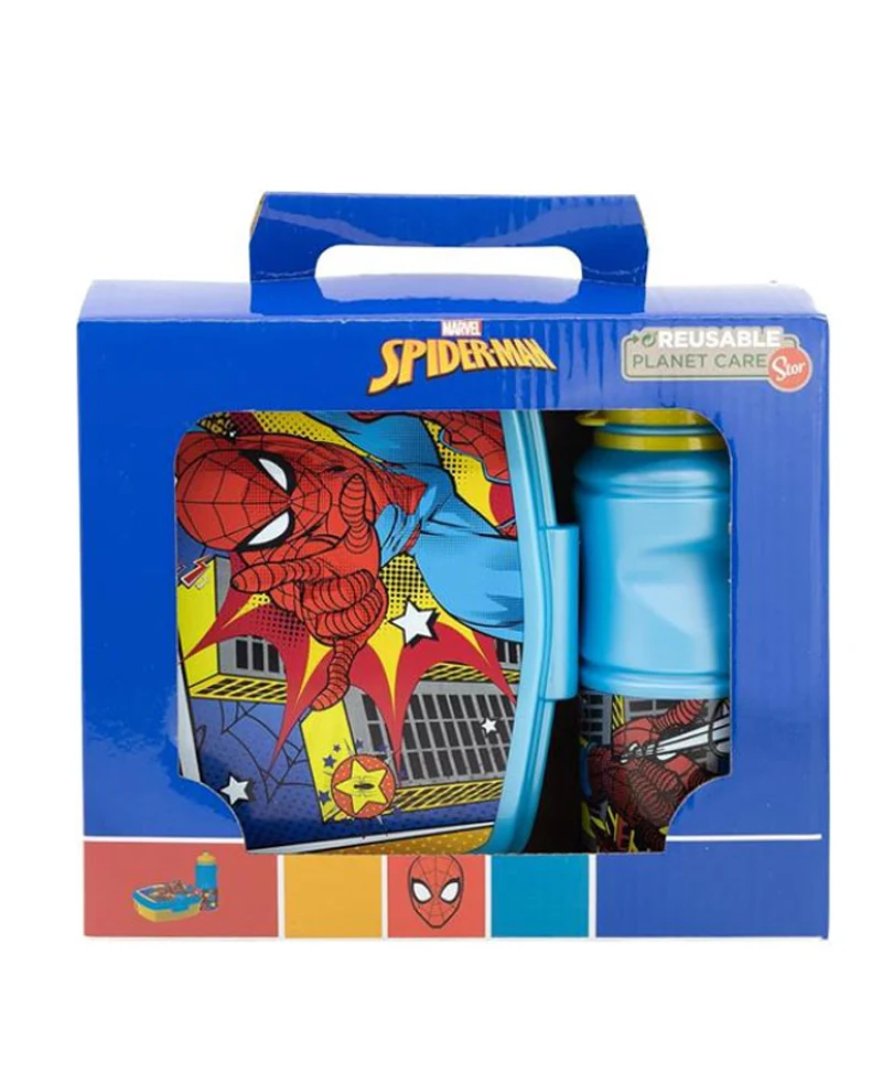 Gift Set 2 in 1 Portamerenda + Borraccia Spider-Man - immagine 2