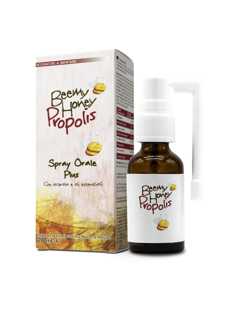BEEMY HONEY PROPOLI SPRAY PLUS con Acerola e Oli Essenziali - immagine 2