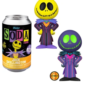 Jack Skellington Blacklight Soda Jack Skellington Blacklight Soda