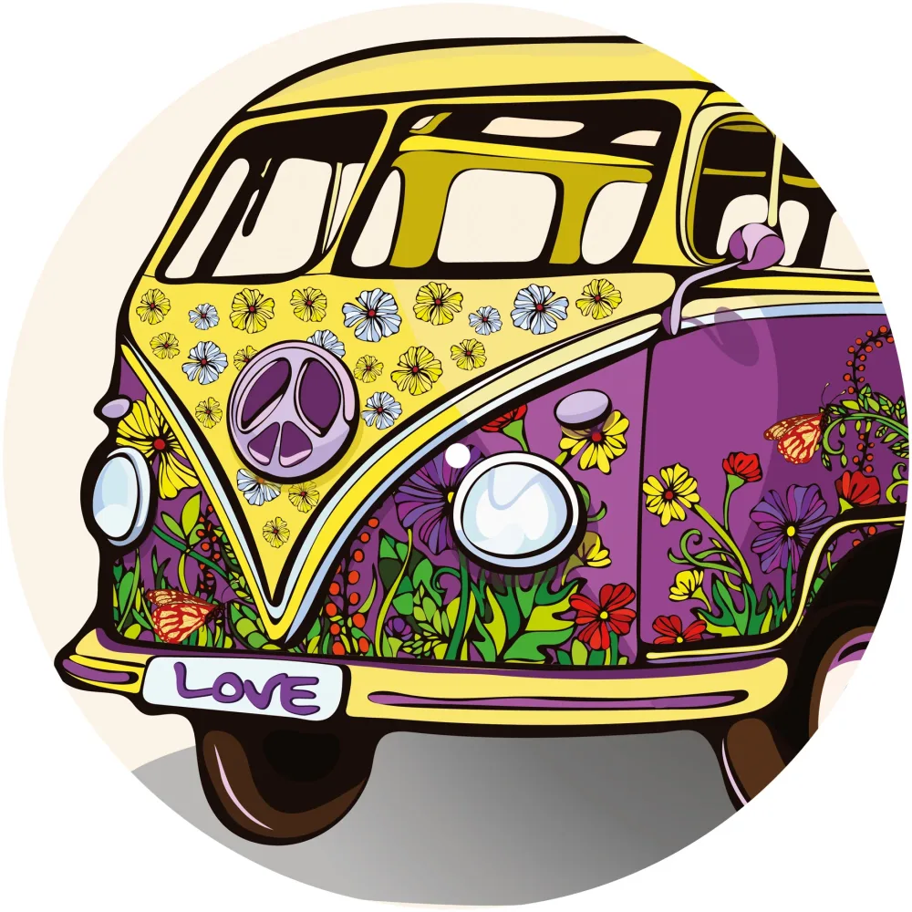 Slipmats 33 TB067 – Panno feltro giradischi Seventies – Wagon