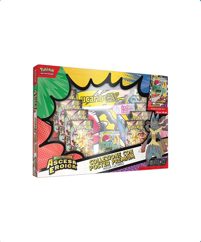 Collezione Poster Pokemon - Megaevoluzioni: Ascesa Eroica - immagine 3