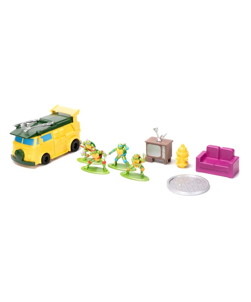 Teenage Mutant Ninja Turtles - Nano Metalfigs Nano Scene - immagine 2