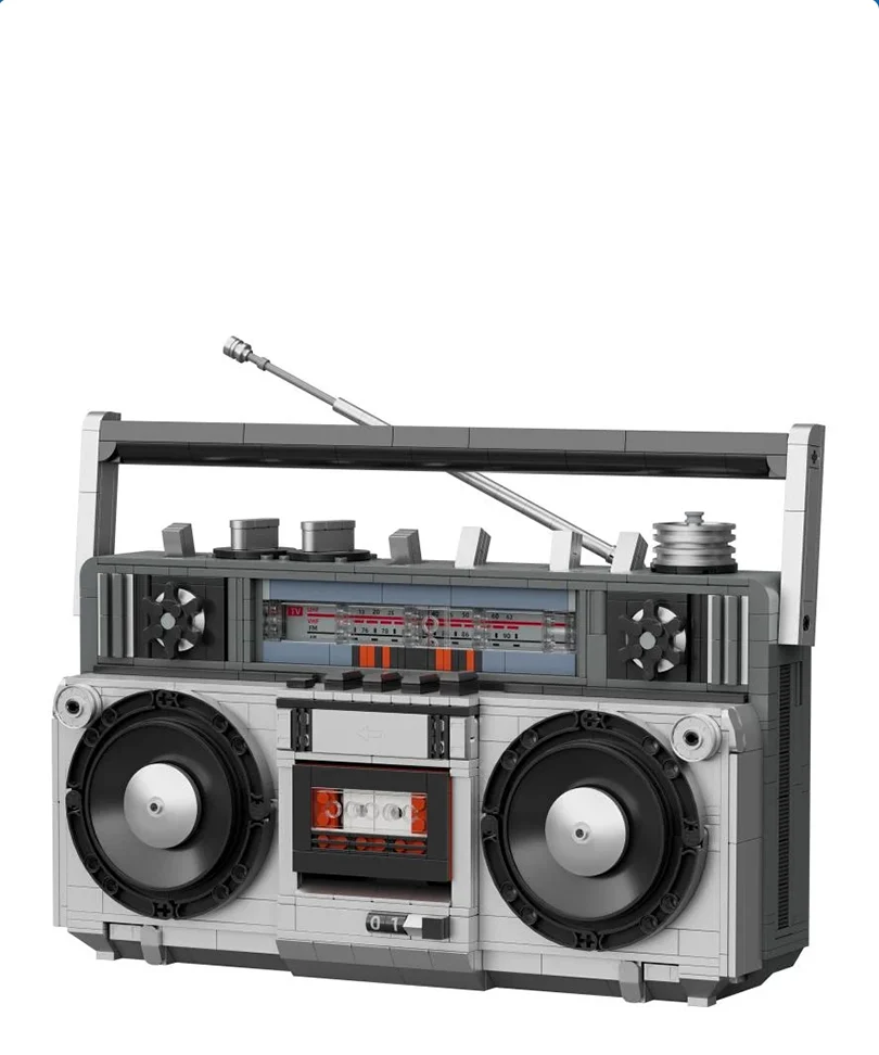 Pantasy - Retro Series: Boombox - Set di Costruzioni - immagine 2