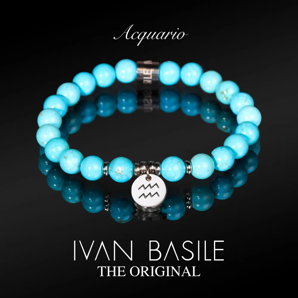 ACQUARIO Bracciale + Opuscolo del Segno