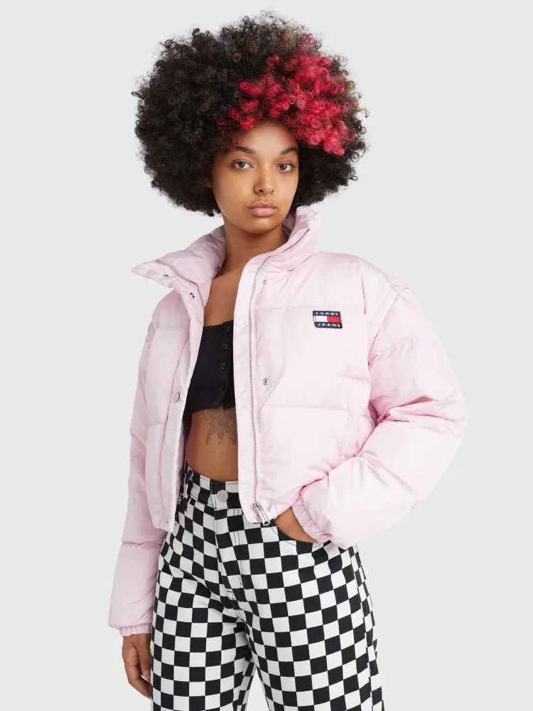 Tommy Hilfiger Giacca Donna Crop Vest Puffer - immagine 2