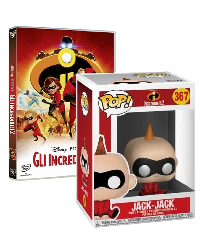 Jack-Jack (Funko POP! + DVD Gli Incredibili 2)
