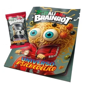 Album Skifidol Italian Brainrot – Universo Psichedelico + 1 Busta (7 Carte) Album Skifidol Italian Brainrot – Universo Psichedelico + 1 Busta (7 Carte)