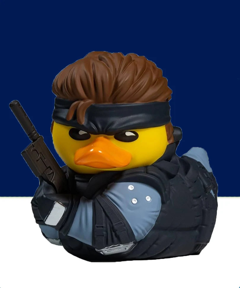 Metal Gear Solid Solid Snake TUBBZ Cosplaying Duck Collectible