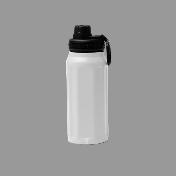 Borraccia Termica in Acciaio Inossidabile Riciclato 540ml – Beccuccio Estraibile e Impugnatura Retrattile