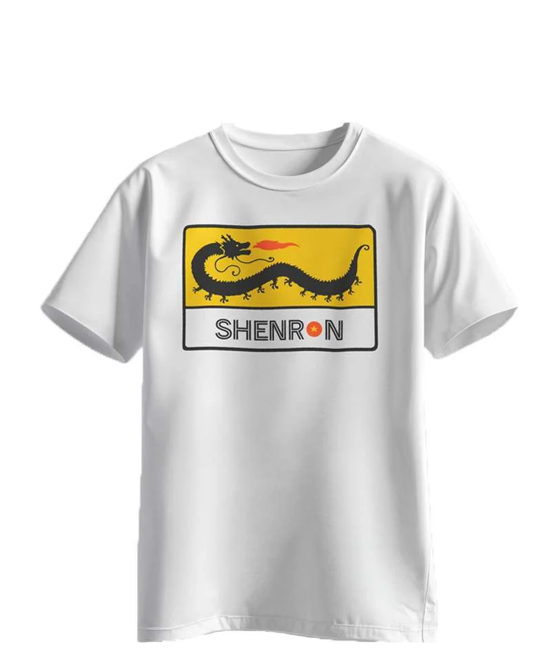 T-Shirt Uomo Dragon Ball x Eni Bianca T-Shirt Uomo Dragon Ball x Eni Bianca