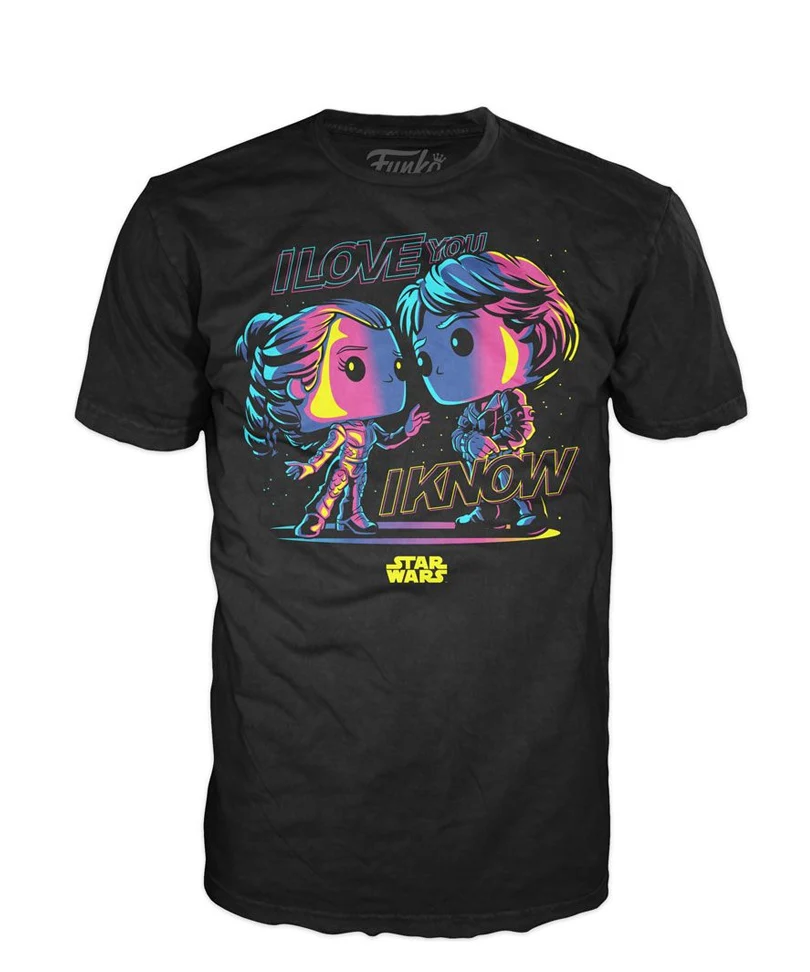 Star Wars - POP! T-Shirt Han Loves Leia Taglia XL