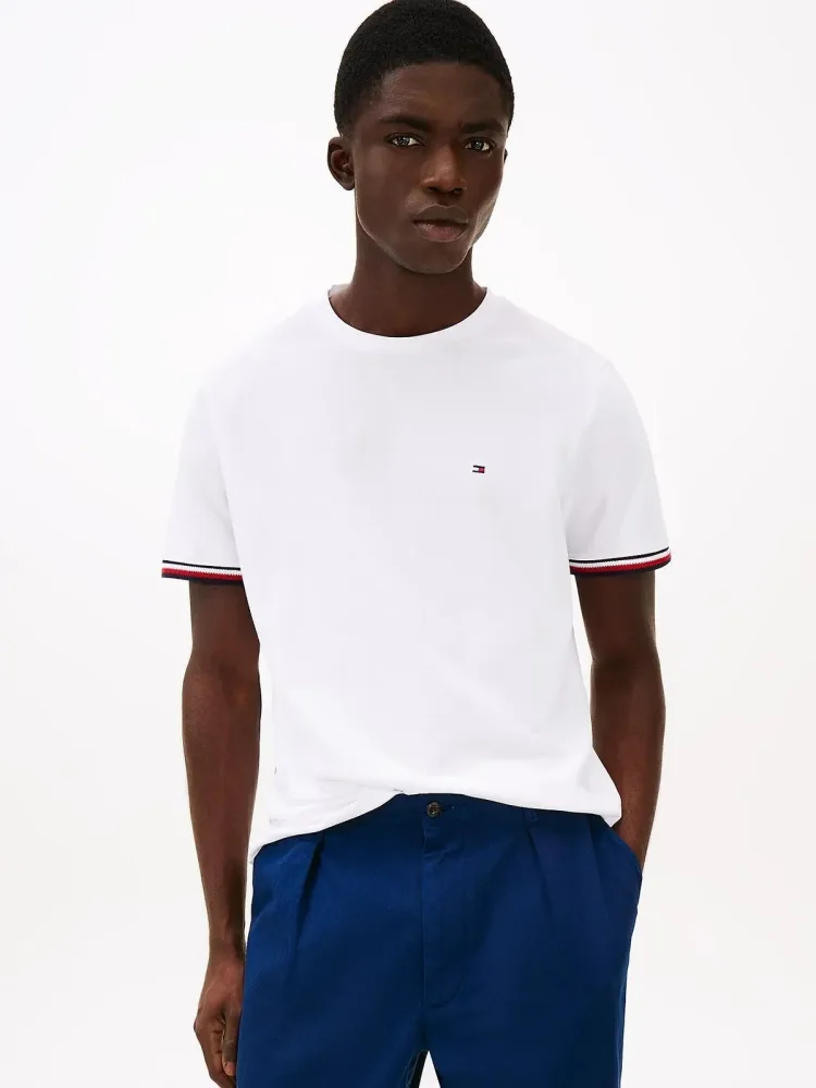 Tommy Hilfiger T Shirt Uomo Global Stripe