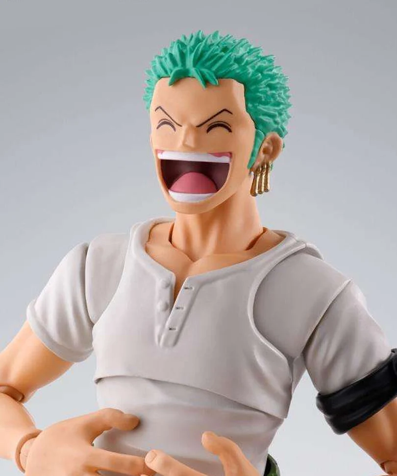 One Piece - Roronoa Zoro Romance Dawn - Action Figure S.H. Figuarts 15 cm - immagine 3