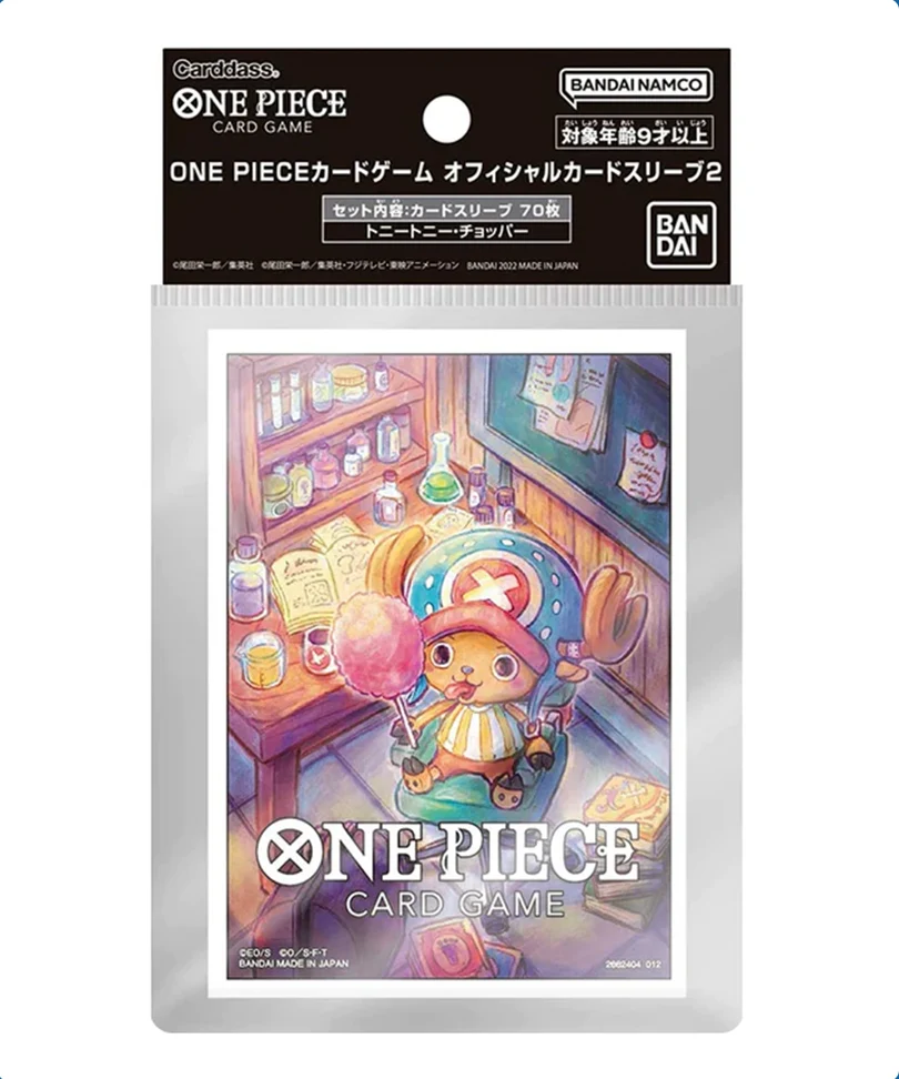 One Piece Card Game - Sleeves - Tony Tony Chopper 70 Pz.