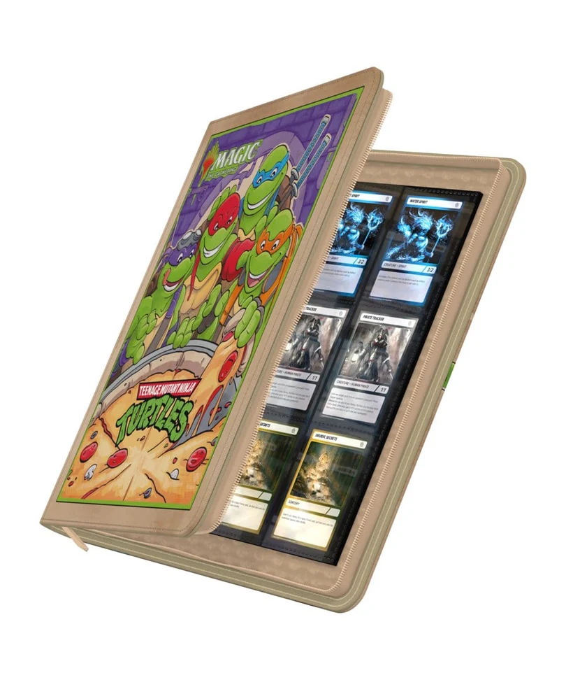 Ultimate Guard – Zipfolio 480 Xenoskin Magic: The Gathering - Teenage Mutant Ninja Turtles – Pizza Box - immagine 2
