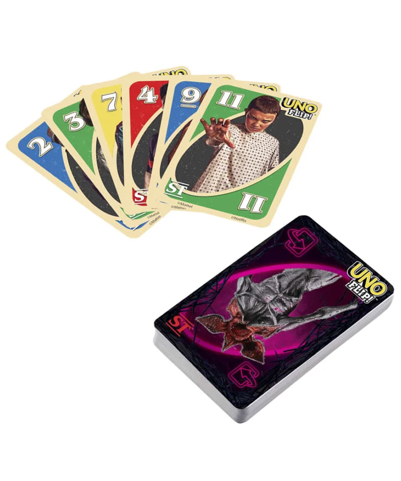 UNO Flip! Card Game Stranger Things - immagine 3