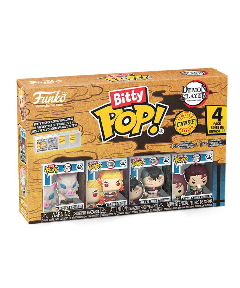 Inosuke Hashibira / Kyojuro Rengoku / Genya Shinazugawa / Scegli il tuo Bitty (4-Pack)