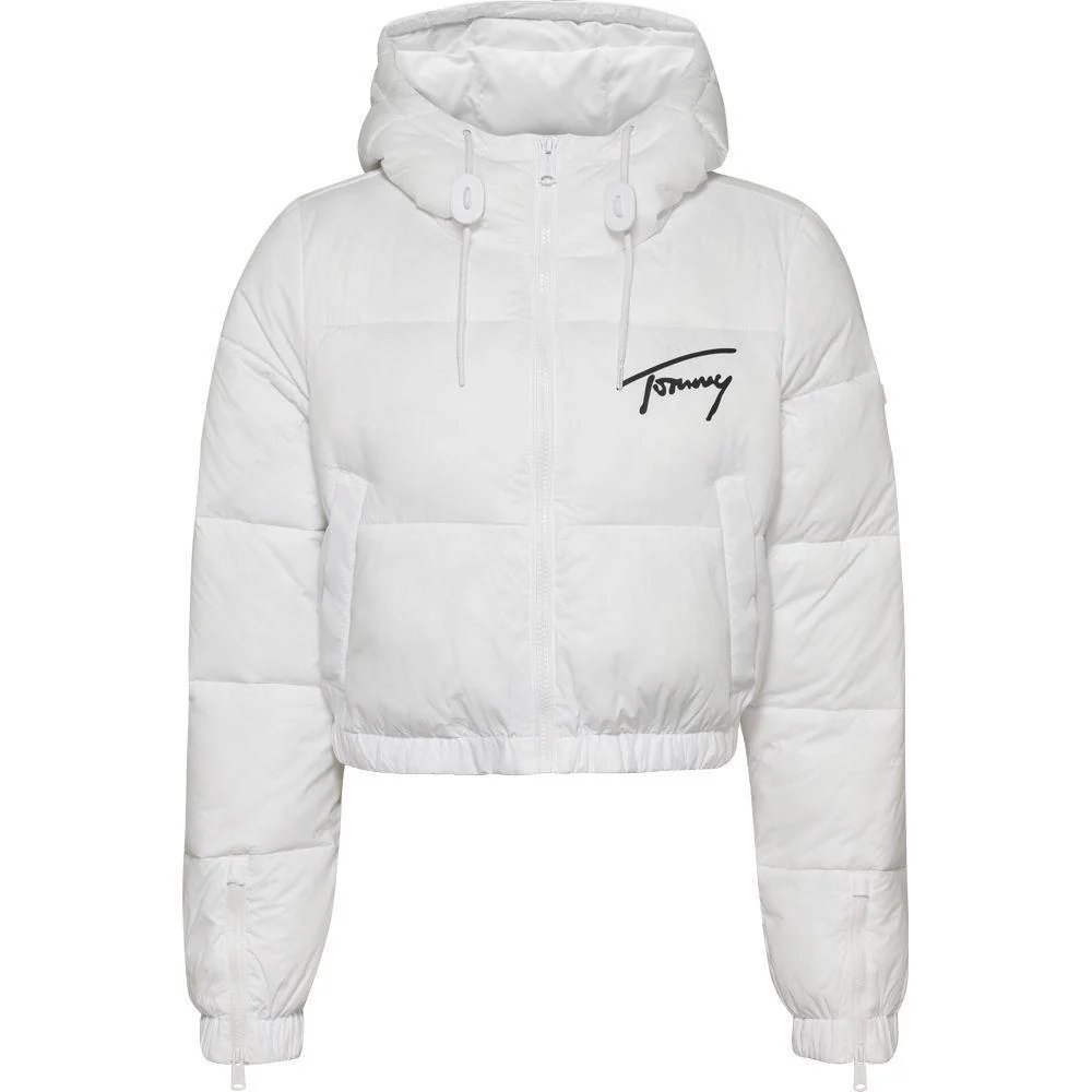 Tommy Hilfiger Giacca Donna Signature C Puffer Tommy Hilfiger Giacca Donna Signature C Puffer