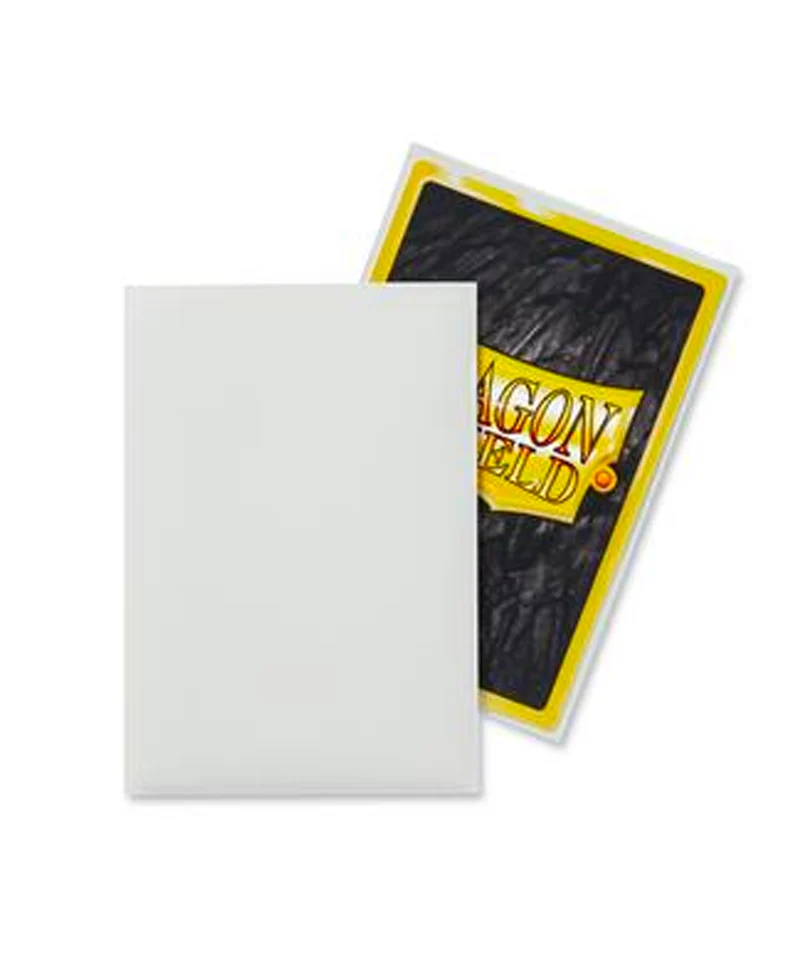 Dragon Shield Small Sleeves - Japanese Matte White (60 Sleeves) - immagine 2