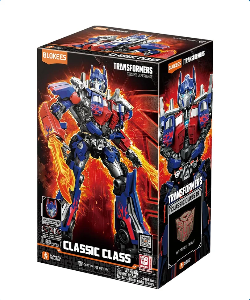 Transformers Blokees Plastic Model Kit Classic Class 09 Optimus Prime