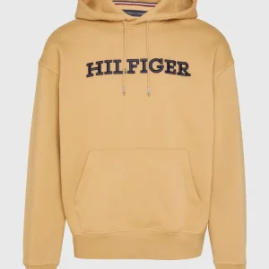 Tommy Hilfiger Felpa Uomo C/Capp Monotype Embro Tommy Hilfiger Felpa Uomo C/Capp Monotype Embro