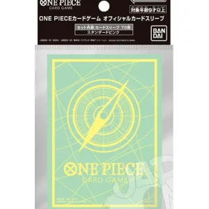 One Piece Card Game – Official Sleeves Series 9 – Green Logo 70 Pz. One Piece Card Game – Official Sleeves Series 9 – Green Logo 70 Pz.