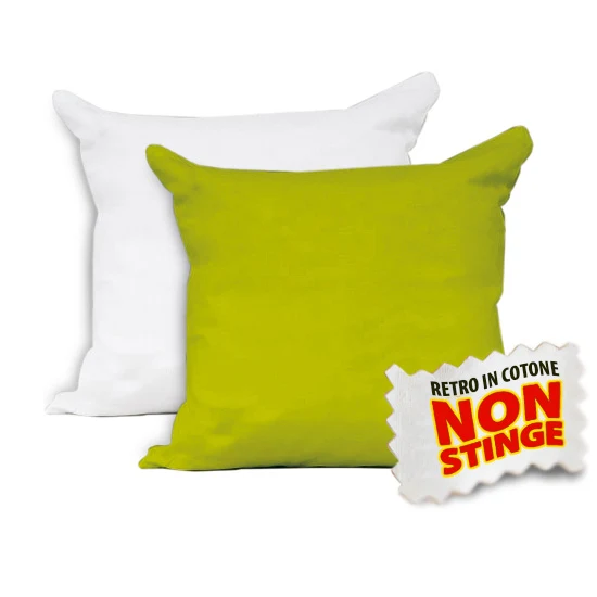 Cuscino bicolore personalizzato - immagine 3