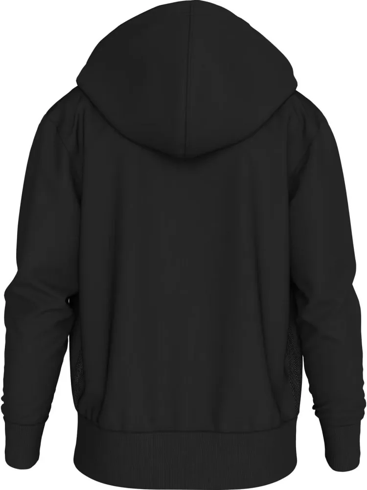 Calvin Klein Felpa Uomo Logo Tape Zip Through - immagine 2