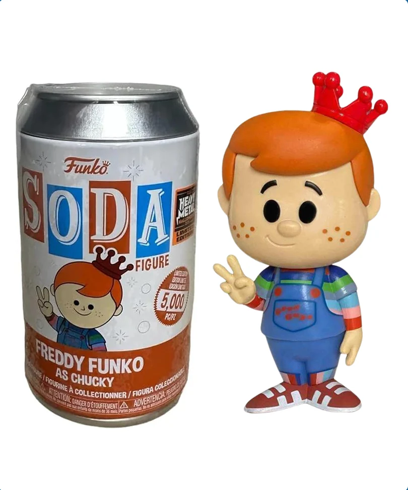 Freddy Funko as Chucky Soda