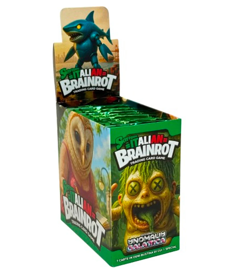Box Skifidol - Italian Brainrot (Anomalia Galattica) TCG (Display 24 Buste da 7 Carte)