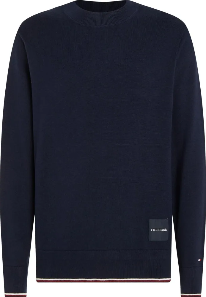 Tommy Hilfiger Maglia Uomo Girocollo Monotype