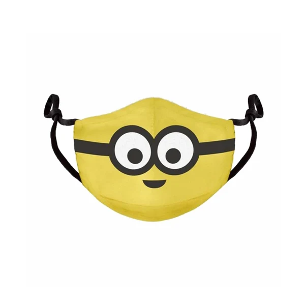 Mascherina Regolabile Brandizzata Bob Minions