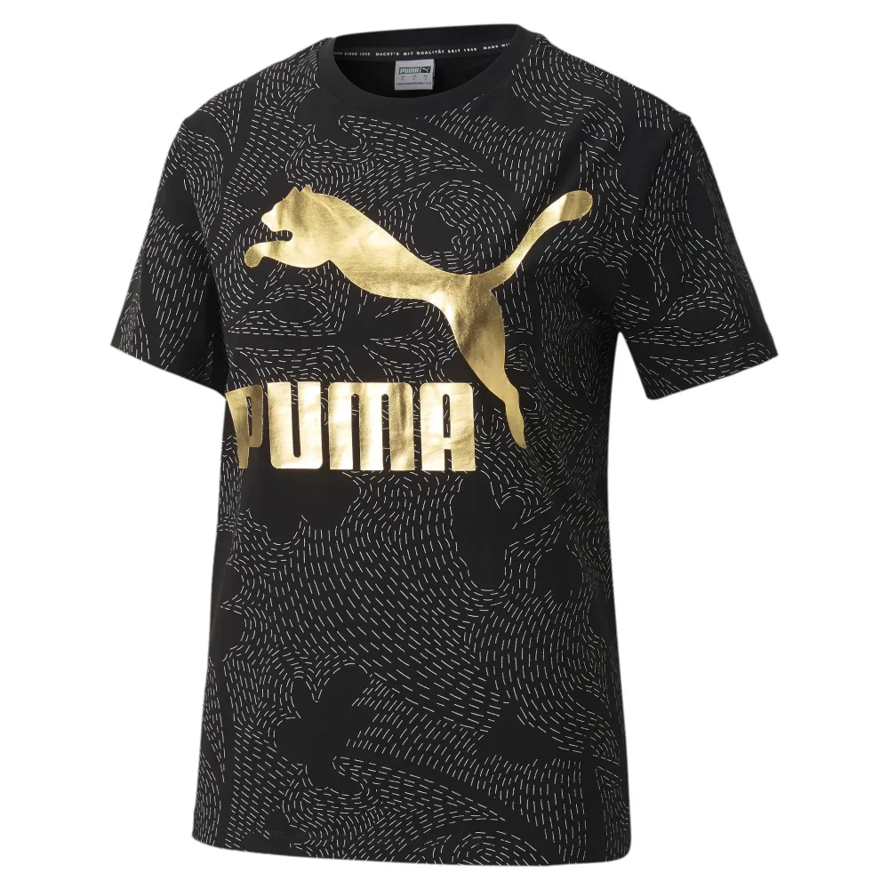 Puma T-Shirt Donna Aop Logo Tee