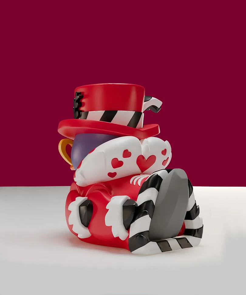 Hazbin Hotel Valentino Mini TUBBZ Cosplaying Duck Collectable - immagine 2