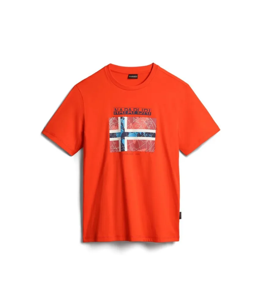 Napapijri S Guiro T Shirt Uomo