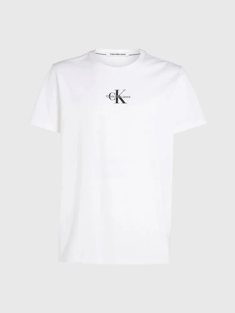 Calvin Klein T Shirt Uomo Monologo Regular Tee