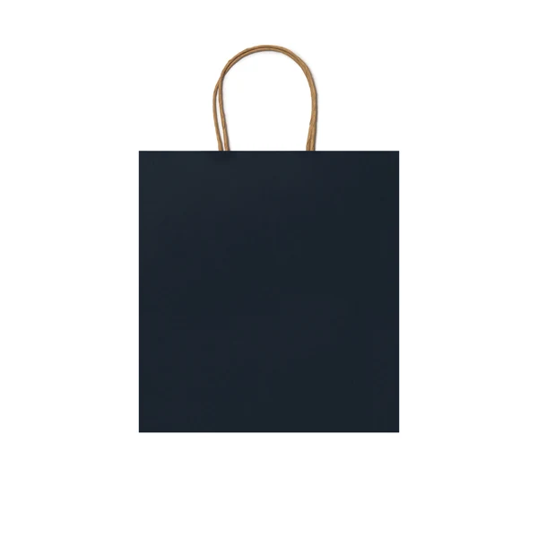 Borsa HAYA in Carta Naturale 110 g/m² – 22x9x23 cm – Stampa 1 Colore - immagine 2