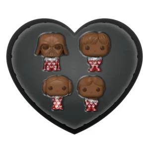 Darth Vader (Val Choc) / Leia (Val Choc) / Luke Skywalker (Val Choc) / Han Solo (Val Choc) 4-Pack Star Wars Valentine Mystery Minis Darth Vader (Val Choc) / Leia (Val Choc) / Luke Skywalker (Val Choc) / Han Solo (Val Choc) 4-Pack Star Wars Valentine Mystery Minis