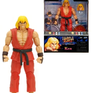 Street Fighter II: Ken Master – Action Figure Deluxe in Scala 1:12 Street Fighter II: Ken Master – Action Figure Deluxe in Scala 1:12