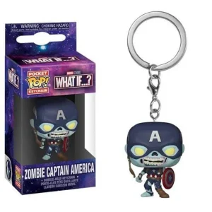 Zombie Captain America Keychain Zombie Captain America Keychain