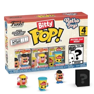 Mr. Potato Head / Mrs. Potato Head / Play-Doh Container / Mystery Bitty (4-Pack) Mr. Potato Head / Mrs. Potato Head / Play-Doh Container / Mystery Bitty (4-Pack)