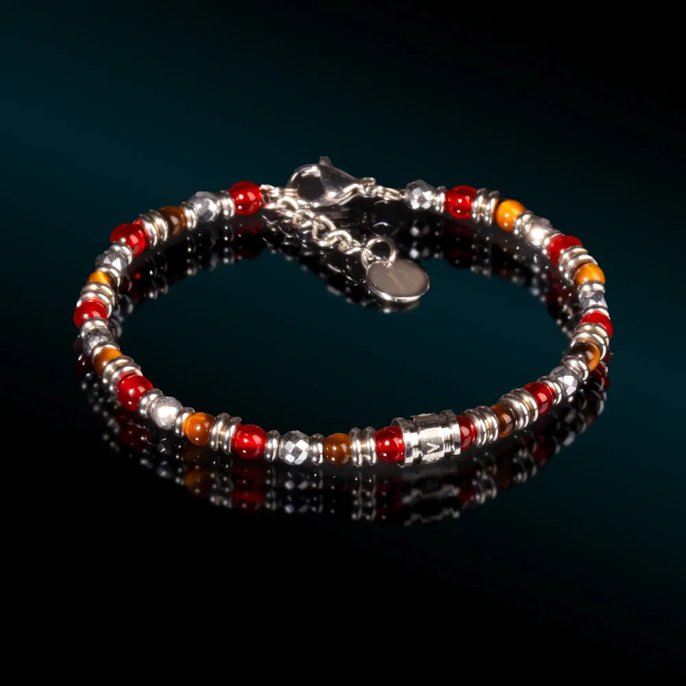 CALLISTO Bracciale con gancio 4 mm