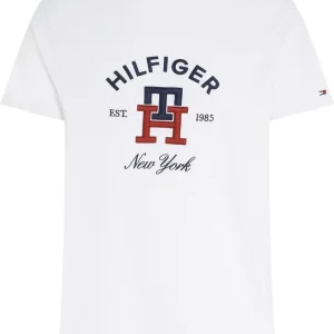 Tommy Hilfiger T Shirt Uomo Curved Monogram Tommy Hilfiger T Shirt Uomo Curved Monogram