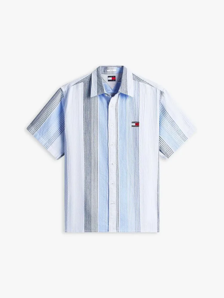 Tommy Hilfiger Camicia Uomo Tjm Reg Stripe